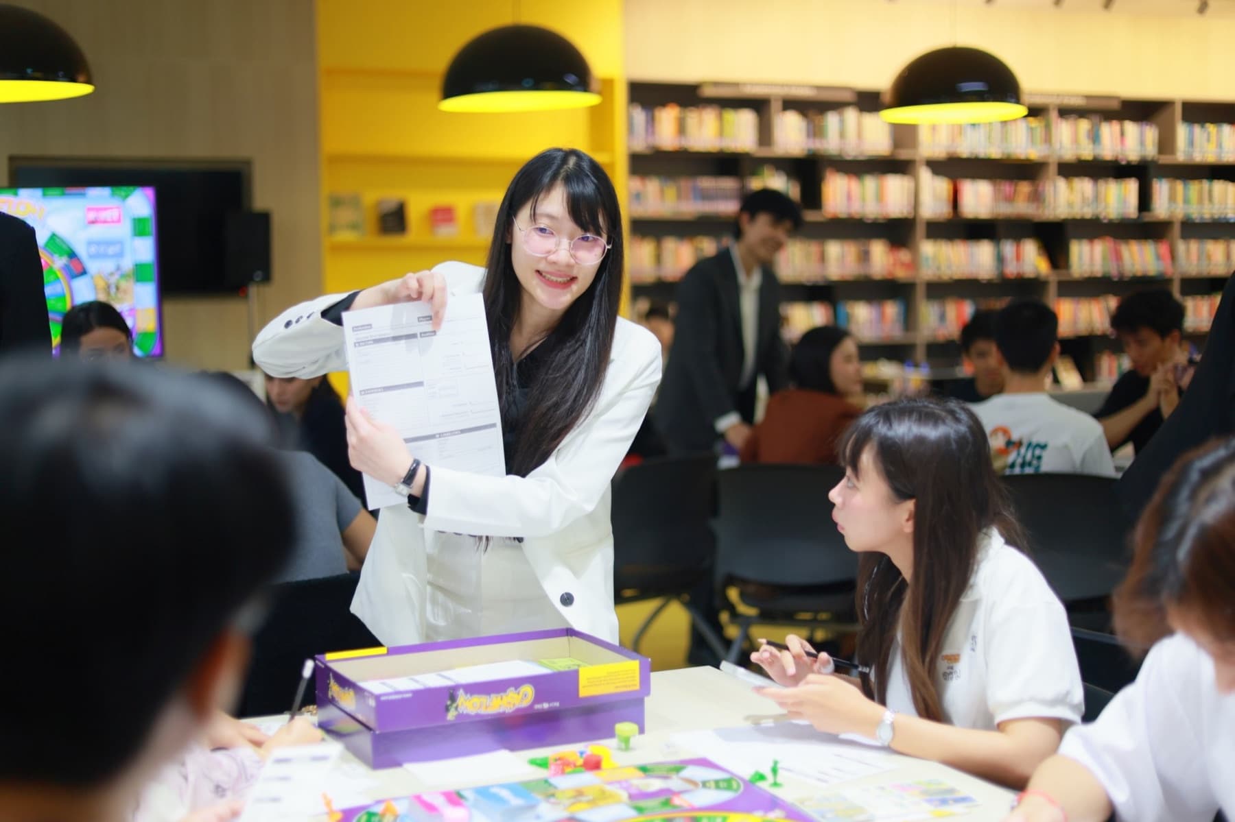 เวิร์กชอปการเงินกับผู้เรียน จัดร่วมกับห้องสมุดมารวย ตลาดหลักทรัพย์แห่งประเทศไทย